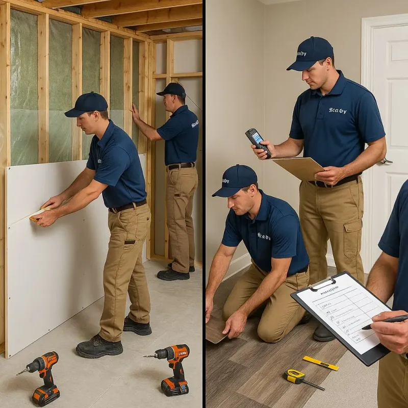 Repairs and Reconstruction process in Bloomingdale, NJ