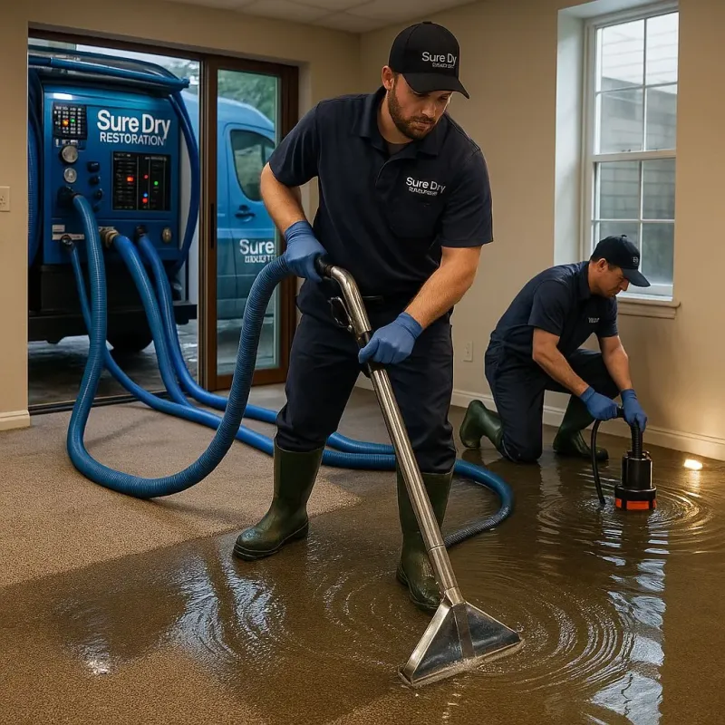 Water Extraction and Removal process in Bloomingdale, NJ